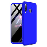 For Samsung M30 Ultra Slim PC Back Cover Non-slip Shockproof 360 Degree Full Protective Case blue