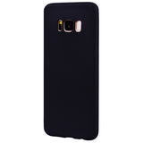 for Samsung S8 plus Lovely Candy Color Matte TPU Anti-scratch Non-slip Protective Cover Back Case Light pink