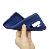 For Redmi NOTE 8 NOTE 8 Pro Soft Candy Color Frosted Surface Shockproof TPU Back Cover Mobile Phone Case Navy