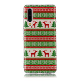 For HUAWEI P30 Christmas Phone Case Anti-fall Protective Shell Super Soft TPU Smartphone Cover Birthday Gift