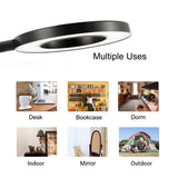 Multi-functional Fill Light Beauty Mobile Phone Holder Self-timer Live Artifact Live Performances Silver
