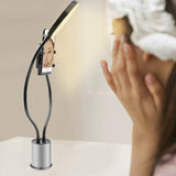 Multi-functional Fill Light Beauty Mobile Phone Holder Self-timer Live Artifact Live Performances Silver