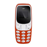 Mini Cell Phones Super Small Mobile Phones Voice Changer Bluetooth Earphones Dialer Dual SIM Low Radiation white