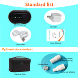 Ventilator Disinfection Treasure Disinfection Ozone Sterilization Home Ventilator black