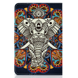 Universal Laptop Protective Cover Color Painted 8 Inches PU Case with Front Snap Graffiti