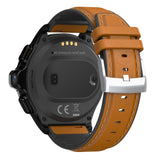 Smart Watch 1.6 Inch Face Unlocking Dual Camera 4G Smartwatch Brown Silicone + Belt