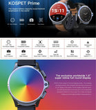 Smart Watch 1.6 Inch Face Unlocking Dual Camera 4G Smartwatch Brown Silicone + Belt