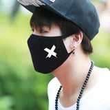 Riding Cotton Mask Dust-proof Facial Mouth Protection Fashion Men Women Black Mask KZ-2008