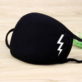 Riding Cotton Mask Dust-proof Facial Mouth Protection Fashion Men Women Black Mask KZ-2008