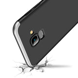 For Samsung J6 2018/on 6 Ultra Slim 360 Degree Non-slip Shockproof Full Protective Case silver black silver