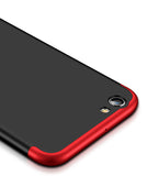 For OPPO F3/A77(International) Slim 3 in 1 Hybrid Hard Case Full Body 360 Degree Protection Back Cover red