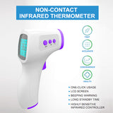 Portable Digital Backlight Non-contact Infrared Forehead Thermometer Digital Outdoor Pyrometer IR Thermometer As shown