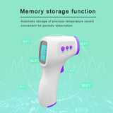 Portable Digital Backlight Non-contact Infrared Forehead Thermometer Digital Outdoor Pyrometer IR Thermometer As shown