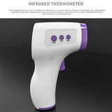 Portable Digital Backlight Non-contact Infrared Forehead Thermometer Digital Outdoor Pyrometer IR Thermometer As shown