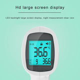Portable Digital Backlight Non-contact Infrared Forehead Thermometer Digital Outdoor Pyrometer IR Thermometer As shown