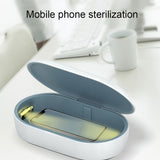 UV Sanitizing Box for Mask Wireless Charger Disinfection Machine Wireless Charger white