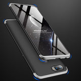For OPPO F9/F9 Pro 3 in 1 360 Degree Non-slip Shockproof Full Protective Case blue