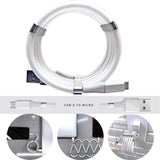 One Meter Data Charging Cable Magnetic Absorption Type C Line  Android interface
