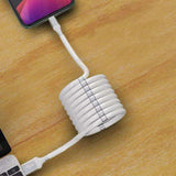 One Meter Data Charging Cable Magnetic Absorption Type C Line  Android interface
