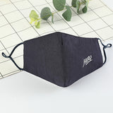 Men's Mask Washable Dust-proof and Anti-smog Cotton Hanging Ear Type Mask