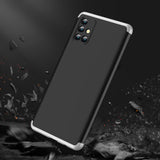 For Samsung Note 20/Note 20 Ultra/M31S Mobile Phone Cover 360 Degree Full Protection Phone Case Silver black silver