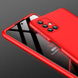 For Samsung Note 20/Note 20 Ultra/M31S Mobile Phone Cover 360 Degree Full Protection Phone Case red