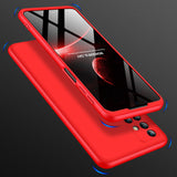 For Samsung Note 20/Note 20 Ultra/M31S Mobile Phone Cover 360 Degree Full Protection Phone Case red