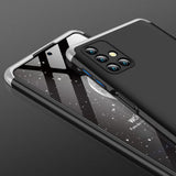 For Samsung Note 20/Note 20 Ultra/M31S Mobile Phone Cover 360 Degree Full Protection Phone Case Silver black silver