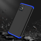 For Samsung Note 20/Note 20 Ultra/M31S Mobile Phone Cover 360 Degree Full Protection Phone Case Blue black blue