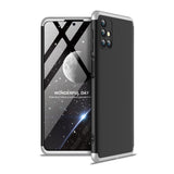 For Samsung Note 20/Note 20 Ultra/M31S Mobile Phone Cover 360 Degree Full Protection Phone Case Silver black silver