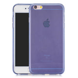 for iPhone 6/6S / 6 Plus/6S Plus / 7/8 / 7 Plus/8 Plus Clear Colorful TPU Back Cover Cellphone Case Shell Royal Blue