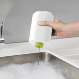 Kitchen Washing Sponge Storage Shelf Bathroom Sink Detergent Soap Dispenser green