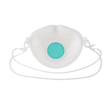 Silicone Masks 30pcs Filter Paper Face Mouth Mask Anti-dust Mask Filter Replacement Health Care white