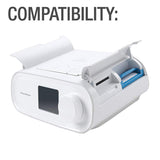 Ventilator Ultra Fine Filter Cotton Professional Ventilator Filters Replacement Breathing Device 6 pieces of light blue cotton
