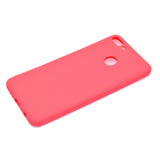 for HUAWEI Y9 2018 Lovely Candy Color Matte TPU Anti-scratch Non-slip Protective Cover Back Case white