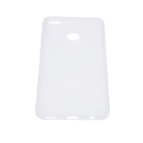 for HUAWEI Y9 2018 Lovely Candy Color Matte TPU Anti-scratch Non-slip Protective Cover Back Case white