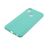 for VIVO Y17/Y3 / Y91/Y95/Y93 Thicken 2.0mm TPU Back Cover Cellphone Case Shell Light blue