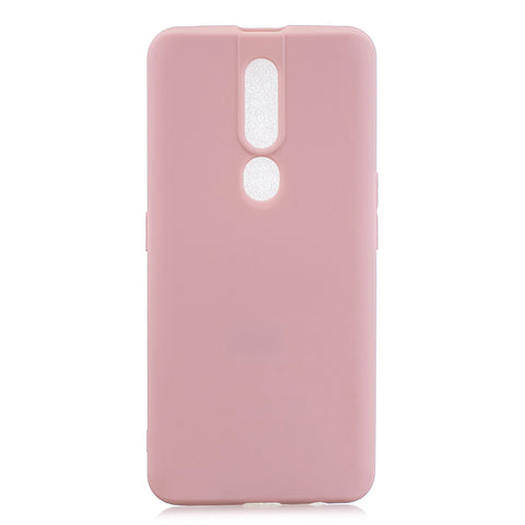 For OPPO F11 pro Lovely Candy Color Matte TPU Anti-scratch Non-slip Protective Cover Back Case 11