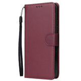 For VIVO Y17 Cellphone Cover PU Leather Shell All-round Protection Mobile Phone Case Precise Cutout Wallet Design Stand Function Rose gold