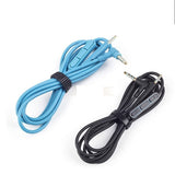 Replacement Audio Cable Wire Cord with Mic for BOSE QuietComfort 25 QC25 Headphones black