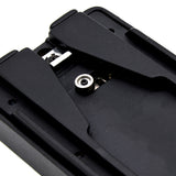 VELEDGE VCT-14 Video Camcorder Camera Quick-Release Plate Adapter black